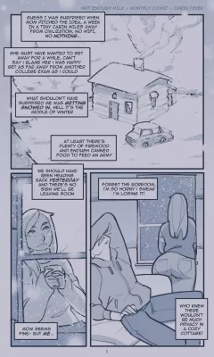 Cabin Fever [NotEnoughMilk] porn comic cover