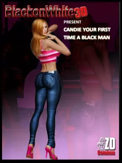 Candie Your First Time A Black Man [BlackOnWhite3D] porn comic cover