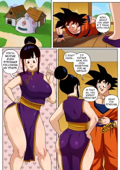 Chi-Chi Marital Needs (Dragon Ball Z) [Pink Pawg] porn comic cover