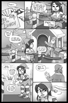 Christmas Elf [Ovens] porn comic cover