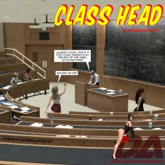 Class Head [Deranged Aristocrat] porn comic cover