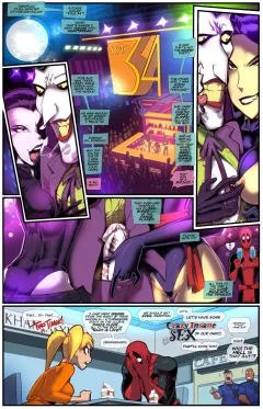 Crazy Insane Sex (Batman , Deadpool , Teen Titans) [Fred Perry] porn comic cover
