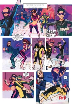 Crazy Night [JJFrenchie] porn comic cover