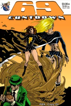 Cuntdown 69 (Justice League , Captain Marvel) [Pandoras Box] porn comic cover