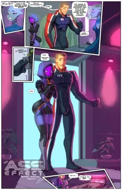 Dat Ass Effect (Mass Effect) [Fred Perry] porn comic cover