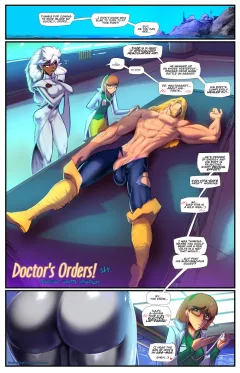 Doctor’s Orders (X-Men , The Avengers) [Fred Perry] porn comic cover