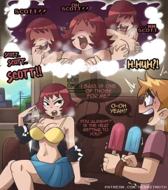 Don’t you Knock, Scott? (Scott Pilgrim vs. the World) [Hermit Moth] porn comic cover