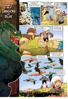 Dragon And A Half [JJFrenchie] porn comic cover