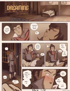 Dreaming (The Legend of Korra) [Deesky] porn comic cover