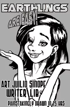 Earthlings are Easy! [Sinope] porn comic cover