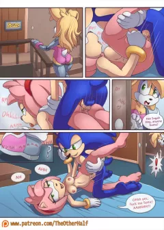 Eavesdropping (Sonic the Hedgehog) [TheOtherHalf] porn comic cover