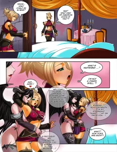 Eirena and Succubus (Diablo 3) [JadenKaiba] porn comic cover