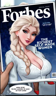 Elsa Interview (Frozen) [Aroma Sensei] porn comic cover
