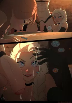 Elsa’s Dungeon (Frozen) [SillyGirl] porn comic cover