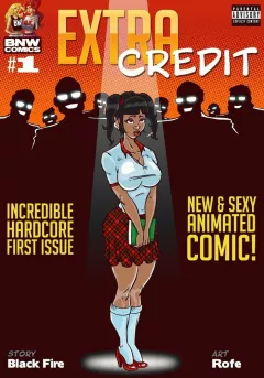 Extra Credit [BlackNWhiteComics] porn comic cover