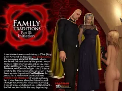 Family Traditions [IncestChronicles3D] porn comic cover