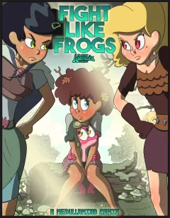 Fight Like Frogs (Amphibia) [MedullaMind] porn comic cover
