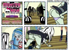 Frankie’s Initiation (Monster High) [Blargsnarf] porn comic cover
