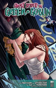 Ghost Spider VS. Green Goblin (Spider-Man) [Tracy Scops] porn comic cover