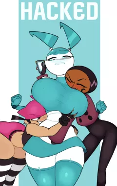 Hacked (My Life As A Teenage Robot) [Zetaskully] porn comic cover