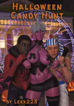 Halloween Candy Hunt [Lexx228] porn comic cover
