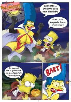 Halloween Special (The Simpsons) [Gundam888] porn comic cover