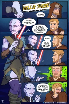 Hello There (Star Wars: The Clone Wars) [Hagfish , Stendra] porn comic cover