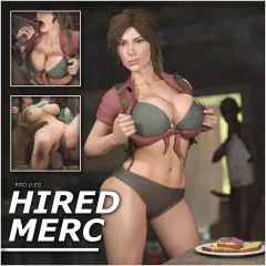 Hired Merc [Rro.lled] porn comic cover