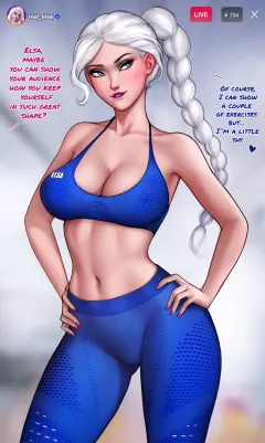 How To Train Your Ass With Elsa (Frozen) [Aroma Sensei] porn comic cover