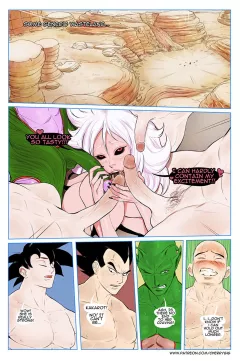 Hungry 21 (Dragon Ball Z) [Cherry-Gig] porn comic cover