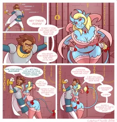 In Hell with Annabelle [Cobatsart] porn comic cover
