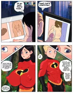 Incestibles (The Incredibles) [Jay Marvel] porn comic cover