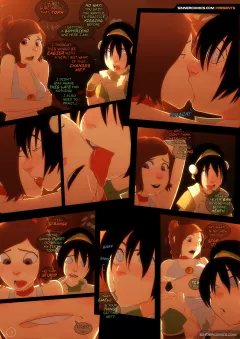 Kissing Practice (Avatar: The Last Airbender) [SillyGirl] porn comic cover