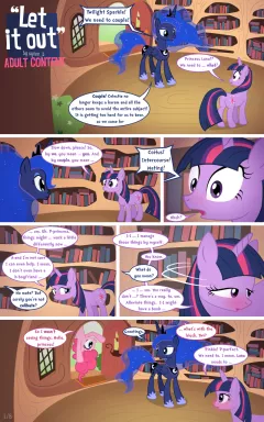 Let It Out (My Little Pony – Friendship Is Magic) [Syoee_B] porn comic cover
