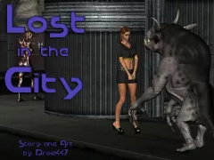 Lost In The City [3DMonsterStories] porn comic cover