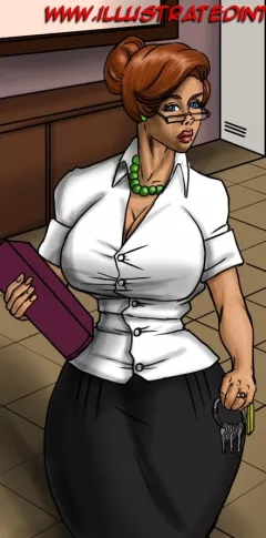 Lust For The Librarian [IllustratedInterracial] porn comic cover
