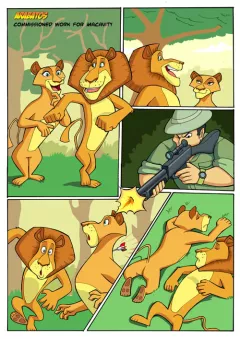 Madagascar (Madagascar) [Arabatos] porn comic cover