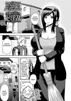 Magically Beautiful Mother is a Real Slut [Akuochisukii Sensei] porn comic cover