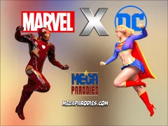 Marvel X DC (The Avengers , Justice League) [MegaParodies] porn comic cover
