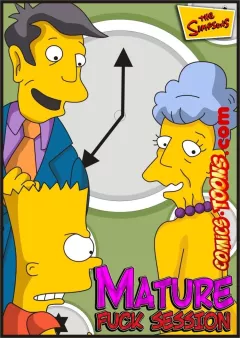 Mature Fuck Session (The Simpsons) [Comics-Toons] porn comic cover