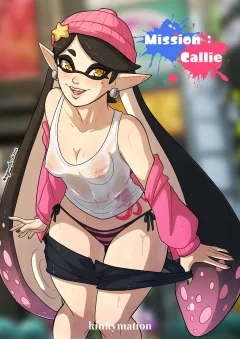 Mission : Callie (Splatoon) [Kinkymation] porn comic cover