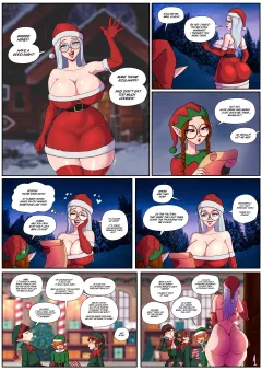 Mrs. Claus [Parvad] porn comic cover