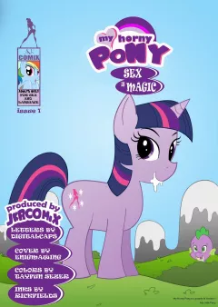 My Horny Pony – Sex Is Magic (My Little Pony – Friendship Is Magic) [JKRComix] porn comic cover