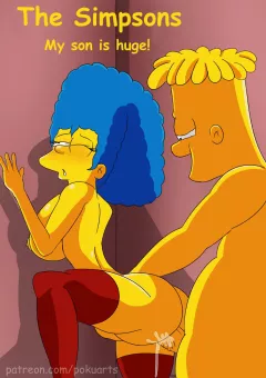 My Son Is Huge! (The Simpsons) [PokuArts] porn comic cover