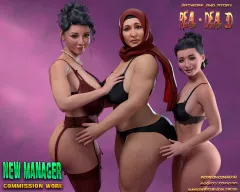 New Manager [Real-Deal 3D] porn comic cover