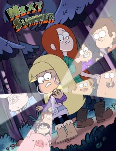 Next Summer (Gravity Falls) [Area] porn comic cover