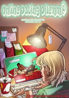 Online Dating Dilemma [BlackNWhiteComics] porn comic cover
