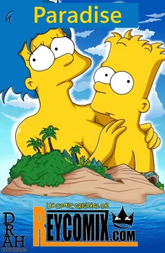 Paradise (The Simpsons) [Drah Navlag] porn comic cover