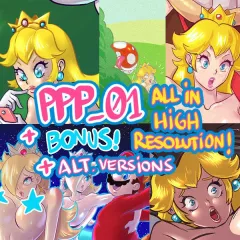 Peach Pregnancy Project (Mario) [SuperSatanSon] porn comic cover
