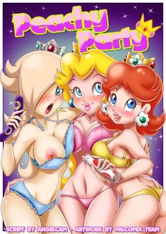 Peachy Party (Mario Series) [Palcomix] porn comic cover
